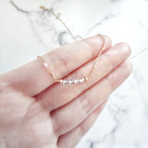Nova Necklace (Moonstone) - Thoughts Accessories