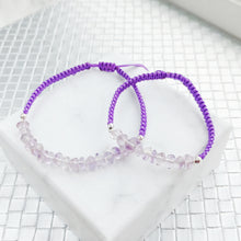 Serenity Mother and Daughter Matching Gemstone Braided Bracelets - Thoughts Accessories