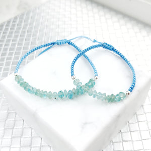Hope Mother and Daughter Matching Gemstone Braided Bracelets - Thoughts Accessories