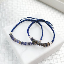 Clarity Mother and Daughter Matching Gemstone Braided Bracelets - Thoughts Accessories