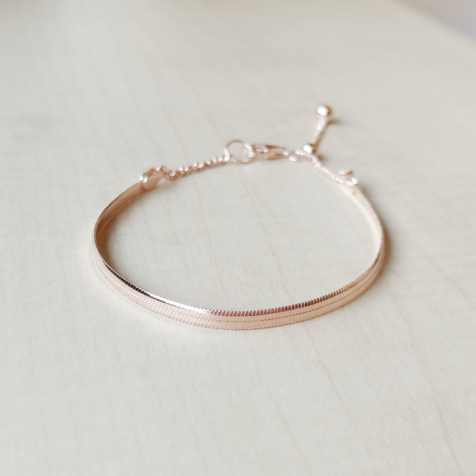 Alexandra Rose Gold Bracelet - Thoughts Accessories