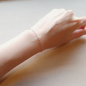 Peace Rose Gold Bracelet - Thoughts Accessories