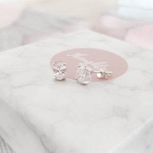 Éclat Collection Oval Pear Earrings and Ring Set - Thoughts Accessories